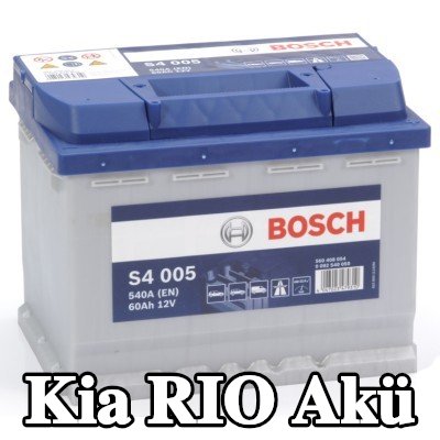 BOSCH Akü S4, 005 — 2005 Kia Rio