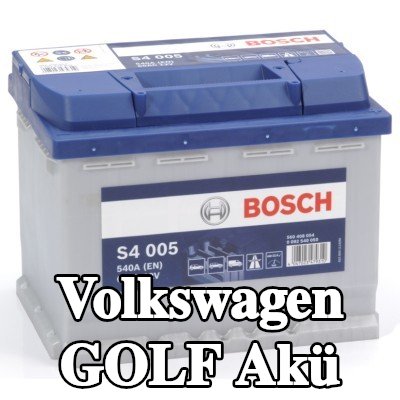 BOSCH Akü S4, 005 — 1990 Volkswagen Golf