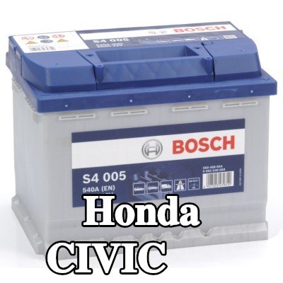 BOSCH بطارية S4, 005 — 2002 Honda Civic