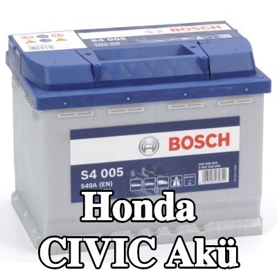 BOSCH Akü S4, 005 — 2002 Honda Civic
