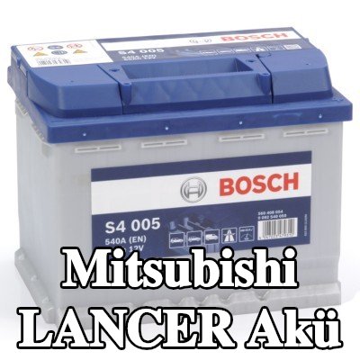 BOSCH Akü S4, 005 — 2003 Mitsubishi Lancer