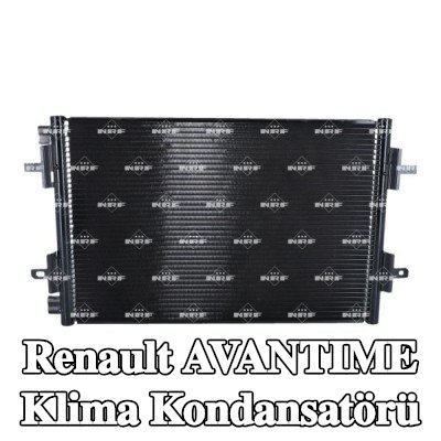 NRF Klima kondansatörü EASY FIT, conta halkası ile, azot dolgulu — Renault Avantime