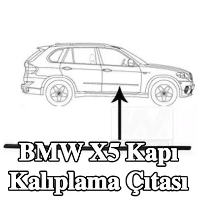 VAN WEZEL Kapı kalıplama çıtası — 2012 BMW X5