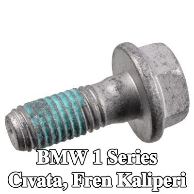FEBI BILSTEIN Cıvata, fren kaliperi Arka Aks — BMW 1 Series