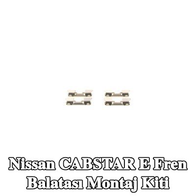 BOSCH Fren balatası montaj kiti — Nissan Cabstar E