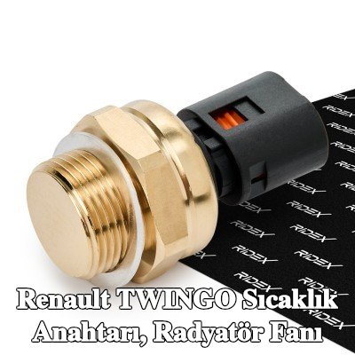 RIDEX Sıcaklık Anahtarı, radyatör fanı — Renault Twingo
