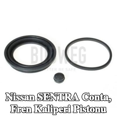 BUDWEG CALIPER Conta, fren kaliperi pistonu — 2011 Nissan Sentra