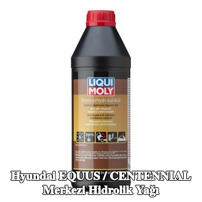 LIQUI MOLY Merkezi hidrolik yağı — Hyundai Equus / Centennial