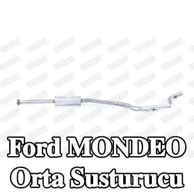 WALKER Orta susturucu 2200mm, boru ile, montaj parçaları olmadan — 2012 Ford Mondeo