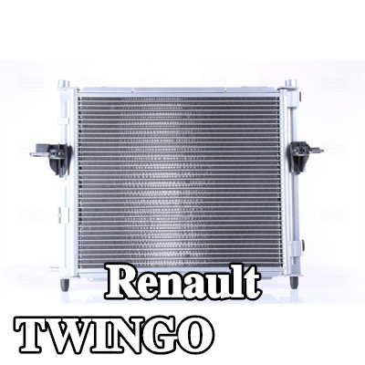 NISSENS وحدة التبريد بدون غطاء, بدون خزان التمدد, بدون منظم الحرارة — 2000 Renault Twingo
