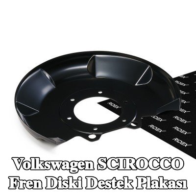 RIDEX Fren diski destek plakası Ön Aks Sol, Ön Aks Sağ — 1990 Volkswagen Scirocco