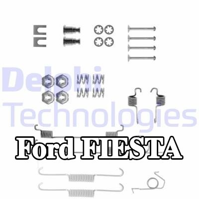DELPHI طقم تركيب أحذية الفرامل — 1990 Ford Fiesta