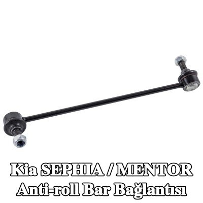 FEBI BILSTEIN Stabilizatör kolu OE Turbo YENİ, Ön Aks Sağ, 274mm, Çelik — Kia Sephia / Mentor