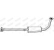 WALKER Orta susturucu 1170mm, montaj parçaları olmadan — Honda Hr-v (9)