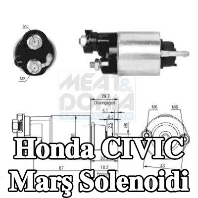 MEAT & DORIA Marş solenoidi — Honda Civic