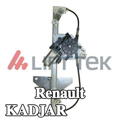 LIFT-TEK مُحرك نافذة خلفي أيمن, كهربائي, مع محرك كهربائي — Renault Kadjar