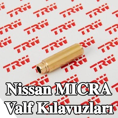 TRW Engine Component Egzoz Tarafı Valf Kılavuzları, Emme Tarafı — Nissan Micra