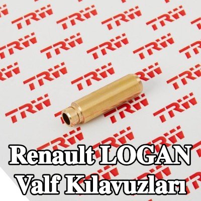 TRW Engine Component Egzoz Tarafı Valf Kılavuzları, Emme Tarafı — 2006 Renault Logan
