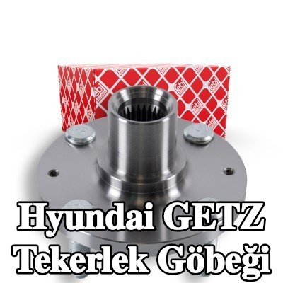 FEBI BILSTEIN Tekerlek göbeği ön aks sol, Ön Aks Sağ, tekerlek saplamaları ile, tekerlek yatağı olmadan — Hyundai Getz