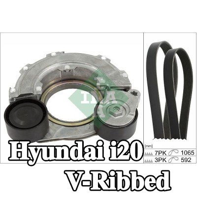 INA مجموعة أحزمة V-Ribbed — Hyundai i20