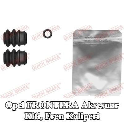 QUICK BRAKE Aksesuar Kiti, fren kaliperi — Opel Frontera