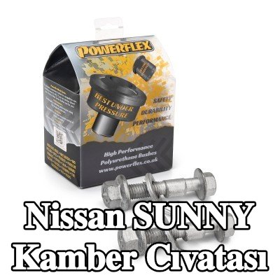 Powerflex Kamber cıvatası — Nissan Sunny