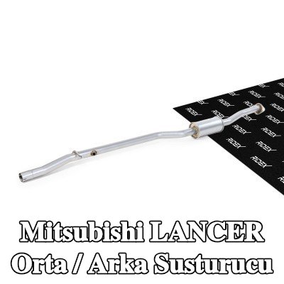 RIDEX Orta / Arka susturucu — Mitsubishi Lancer
