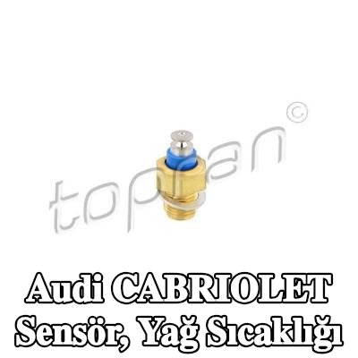 TOPRAN Sensör, yağ sıcaklığı — Audi Cabriolet