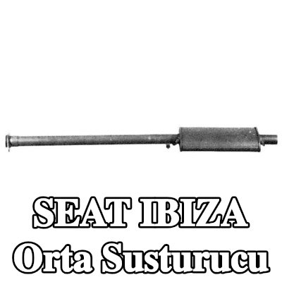 VEGAZ Orta susturucu Merkez, 1210mm — 1990 SEAT Ibiza
