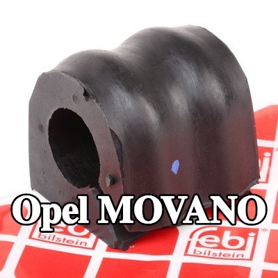 FEBI BILSTEIN جلبة قضيب مانع للانقلاب المحور الأمامي, 26mm, مطاط — Opel Movano
