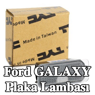 TYC Her iki tarafta plaka lambası — Ford Galaxy