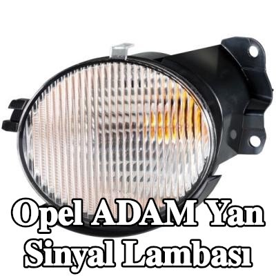 HELLA Yan sinyal lambası Sol Ön, beyaz, ampul ile — Opel Adam