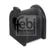 FEBI BILSTEIN Sol ön aks stabilizatör çubuğu burcu, Ön Aks Sağ, 25mm, Elastomer — 2004 Toyota Avensis (3)