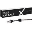 RIDEX Tahrik mili Ön Aks Sağ, 968, 3mm, rulmanlı (ler) — DS Ds5 (1)