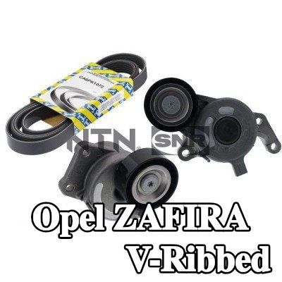 SNR مجموعة أحزمة V-Ribbed — Opel Zafira