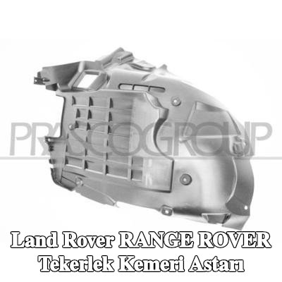 PRASCO Tekerlek kemeri kaplaması Sol Ön — Land Rover Range Rover