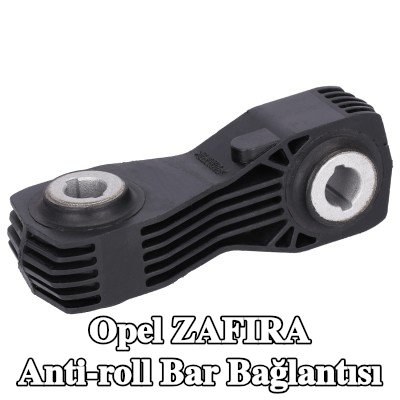 FEBI BILSTEIN Arka aks sol stabilizatör kolu, Arka Aks Sağ, 80mm, Plastik — Opel Zafira