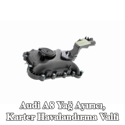 VAICO Yağ ayırıcı, karter havalandırması Silindir Kafası, contalı/sızdırmaz — 2005 Audi A8