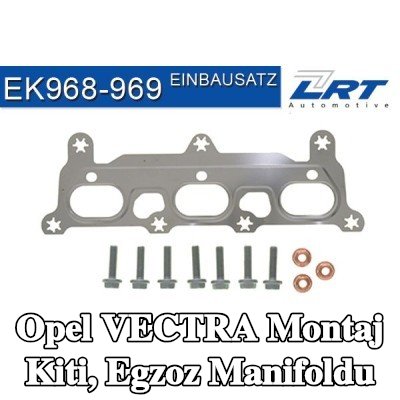 LRT Montaj Kiti, egzoz manifoldu — Opel Vectra