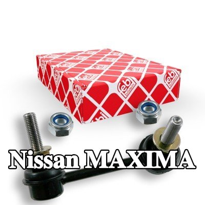 FEBI BILSTEIN وصلة قضيب مانع الانقلاب OE Turbo NEW, المحور الأمامي الأيسر, 90mm, معدني — 2002 Nissan Maxima
