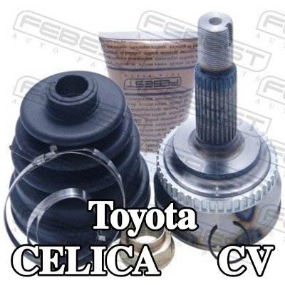 FEBEST وصلة المحور الأمامي, جانب العجلة, مع حلقة مستشعر ABS — Toyota Celica
