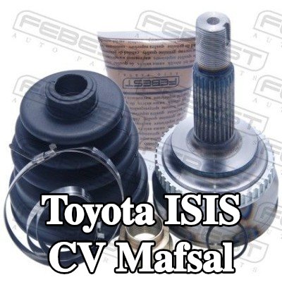 FEBEST CV mafsalı Ön Aks, Tekerlek Tarafı, ABS sensör halkalı — Toyota Isis