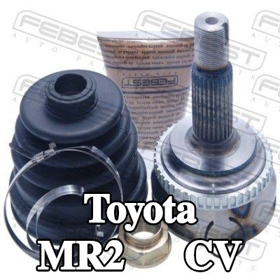 FEBEST وصلة المحور الأمامي, جانب العجلة, مع حلقة مستشعر ABS — Toyota Mr2