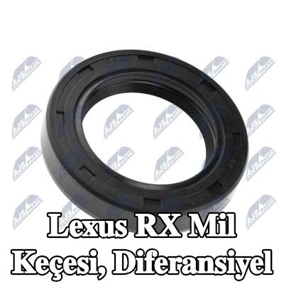 NTY Mil Contası, diferansiyel arka aktarma kutusundaki tahrik mili — Lexus Rx