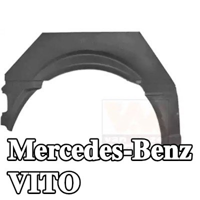 VAN WEZEL لوحة جانبية خلفية يمينية — Mercedes-Benz Vito