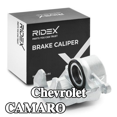 RIDEX مكابح الفرامل للمحور الأمامي, المحور الأمامي الأيمن, مع إطار تثبيت — Chevrolet Camaro