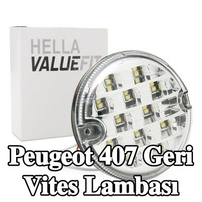 HELLA Geri vites lambası PRO Yüksek Karbon — Peugeot 407