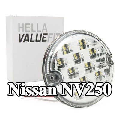 HELLA ضوء الرجوع للخلف PRO عالي الكربون — Nissan Nv250