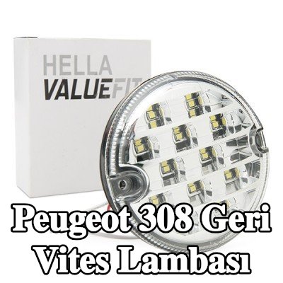 HELLA Geri vites lambası PRO Yüksek Karbon — Peugeot 308