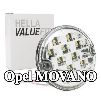 HELLA ضوء الرجوع للخلف PRO عالي الكربون — Opel Movano